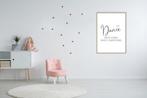 'Just Dance' Printable Wall Art Quote
