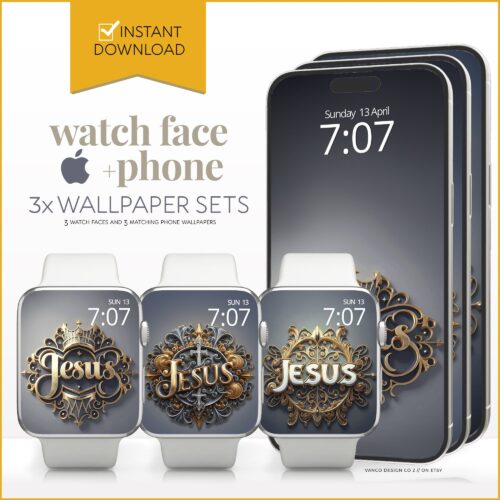 Christian Bundle Watch Face & Wallpaper Set