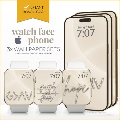 Christian Bundle Watch Face & Wallpaper Set
