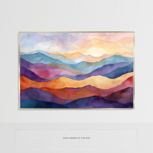 Sonoran Desert Southwestern Landscape Wall Art