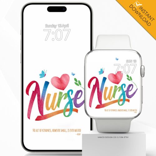 Nurse Appreciation Watch Face & Wallpaper Set