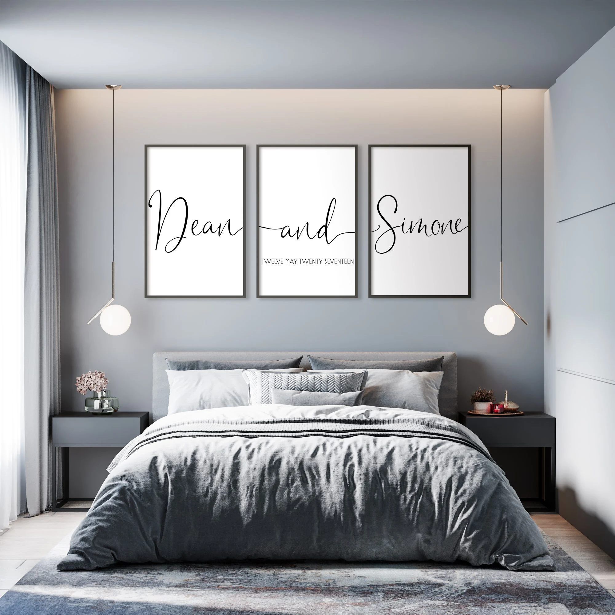 Custom Couple Names Print | Personalised Love Gift - Image 5