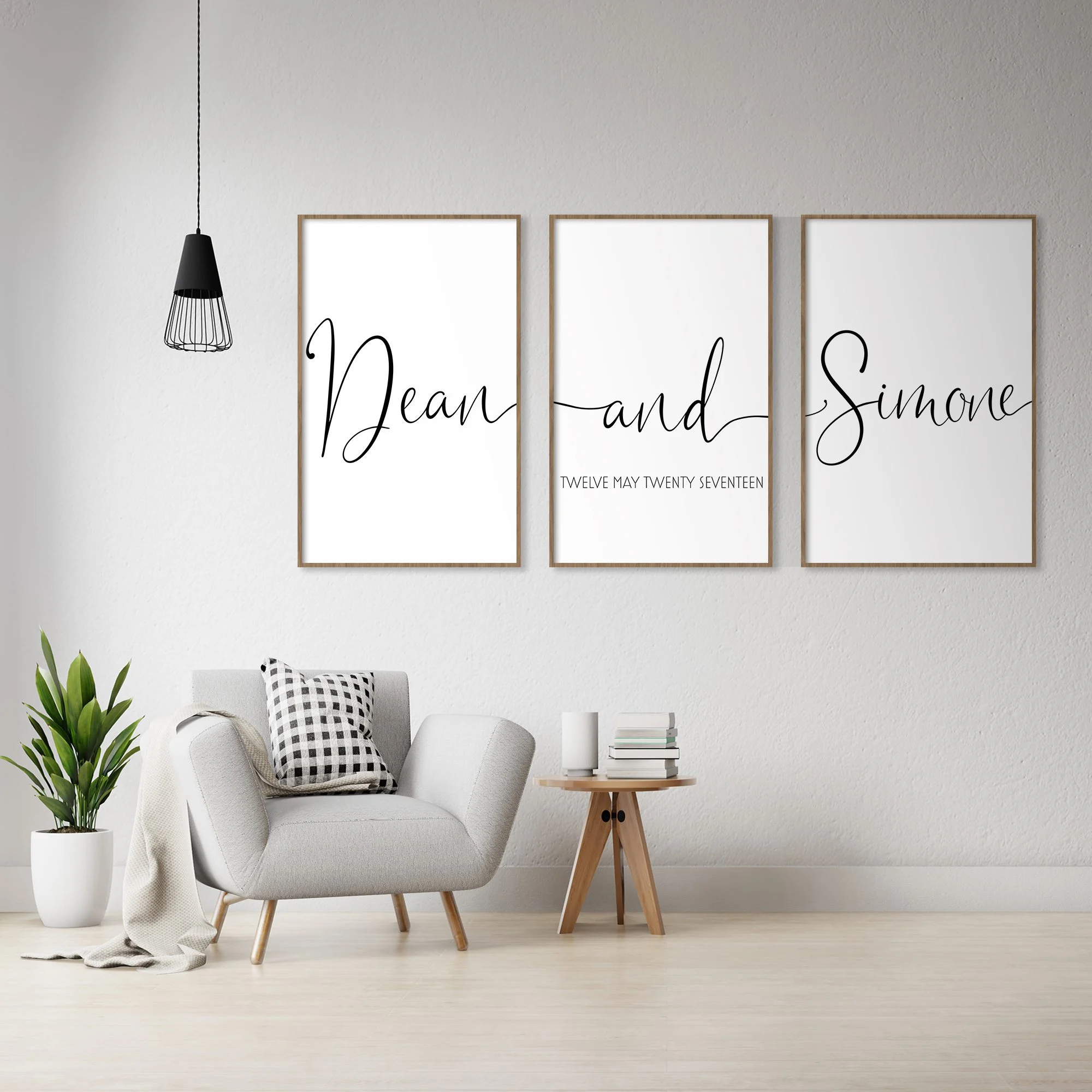 Custom Couple Names Print | Personalised Love Gift - Image 3