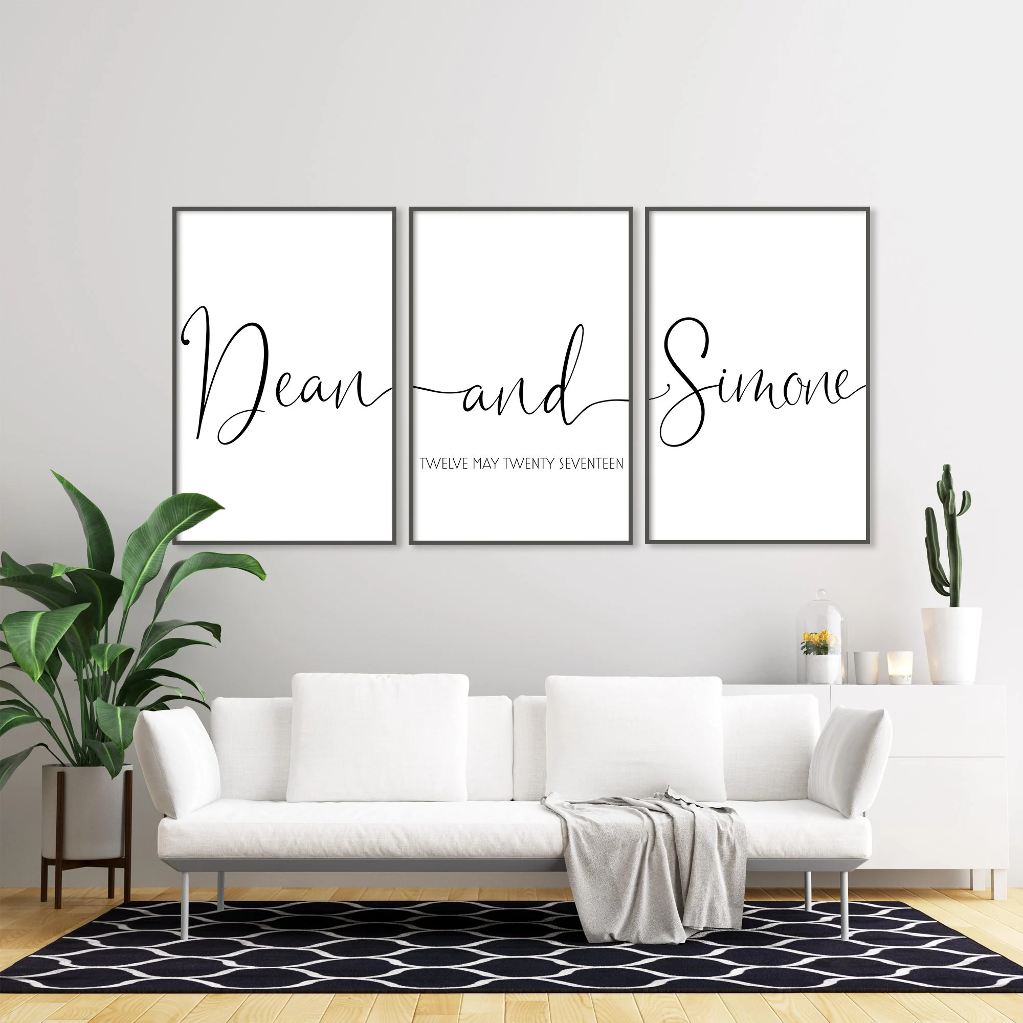 Custom Couple Names Print | Personalised Love Gift - Image 4